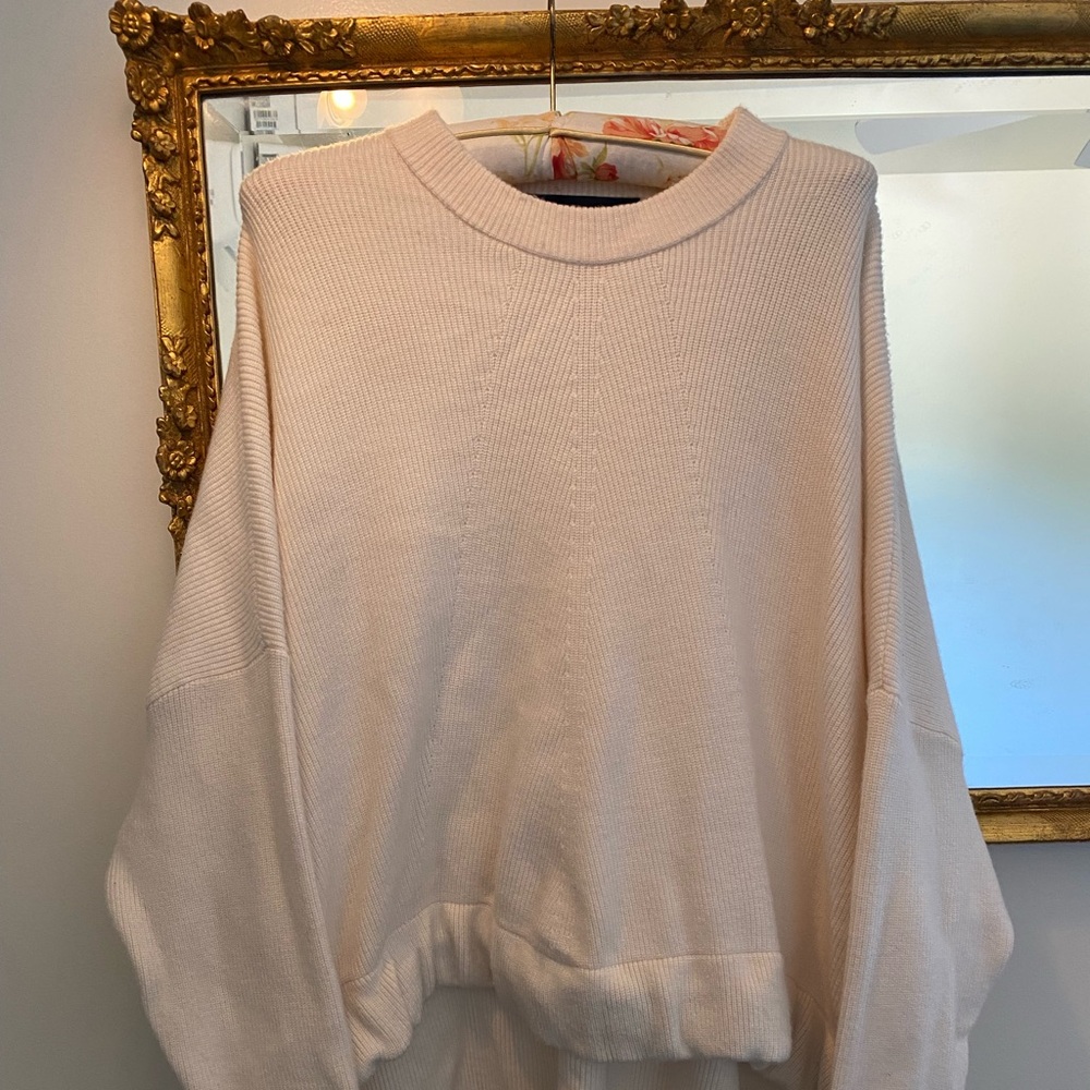 Zara Knit Light Beige Sweater